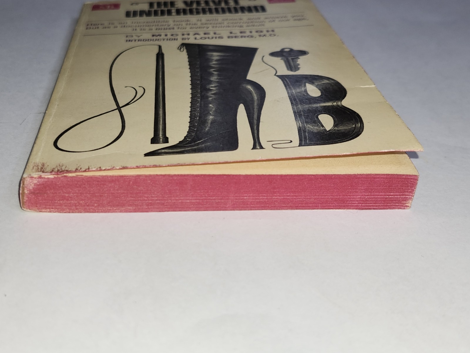 The Velvet Underground Paperback Book by Michael Leigh 1965 PB 4th Printing