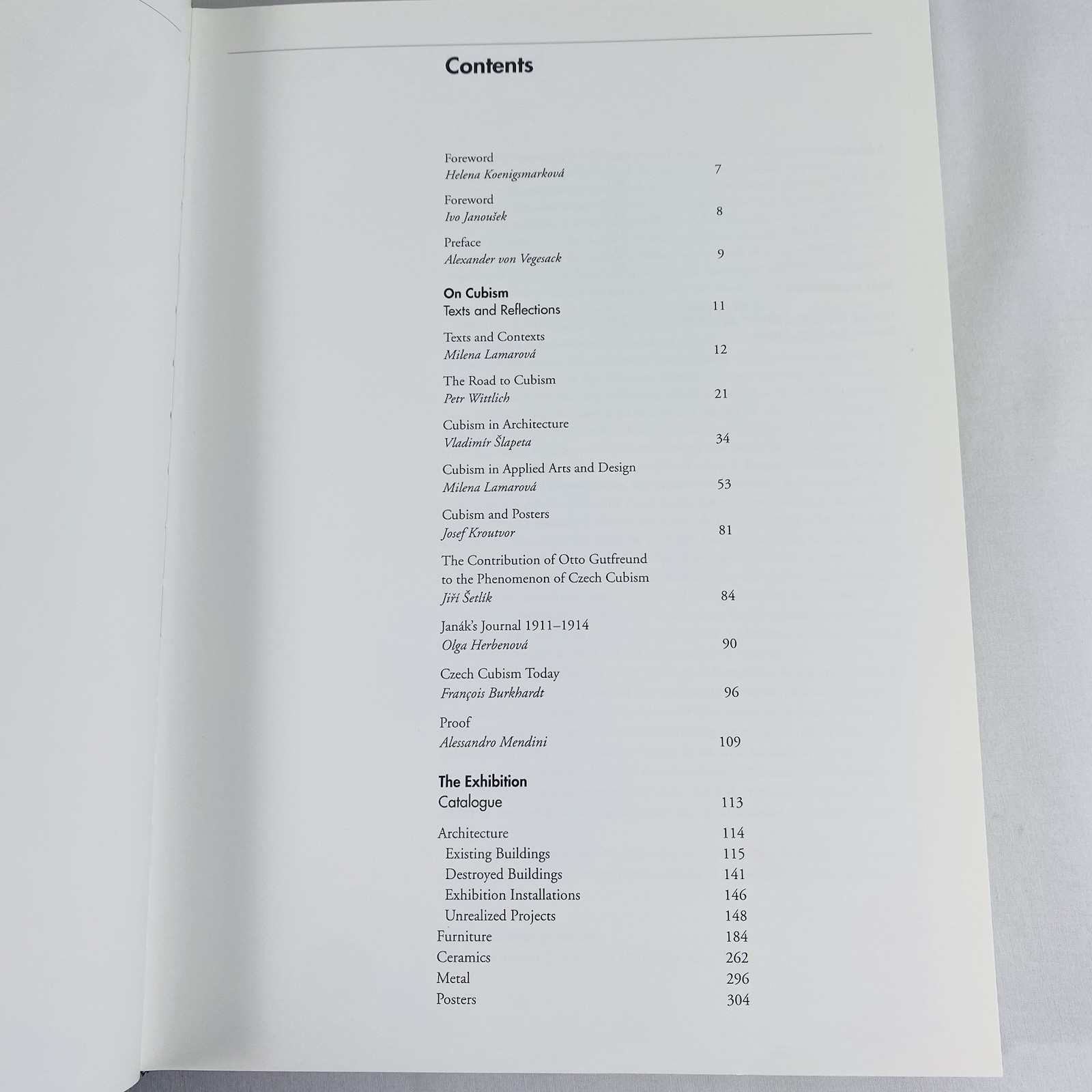 Czech Cubism: Architecture, Furniture, Decorative Arts, 1910-1925 – Hardcover