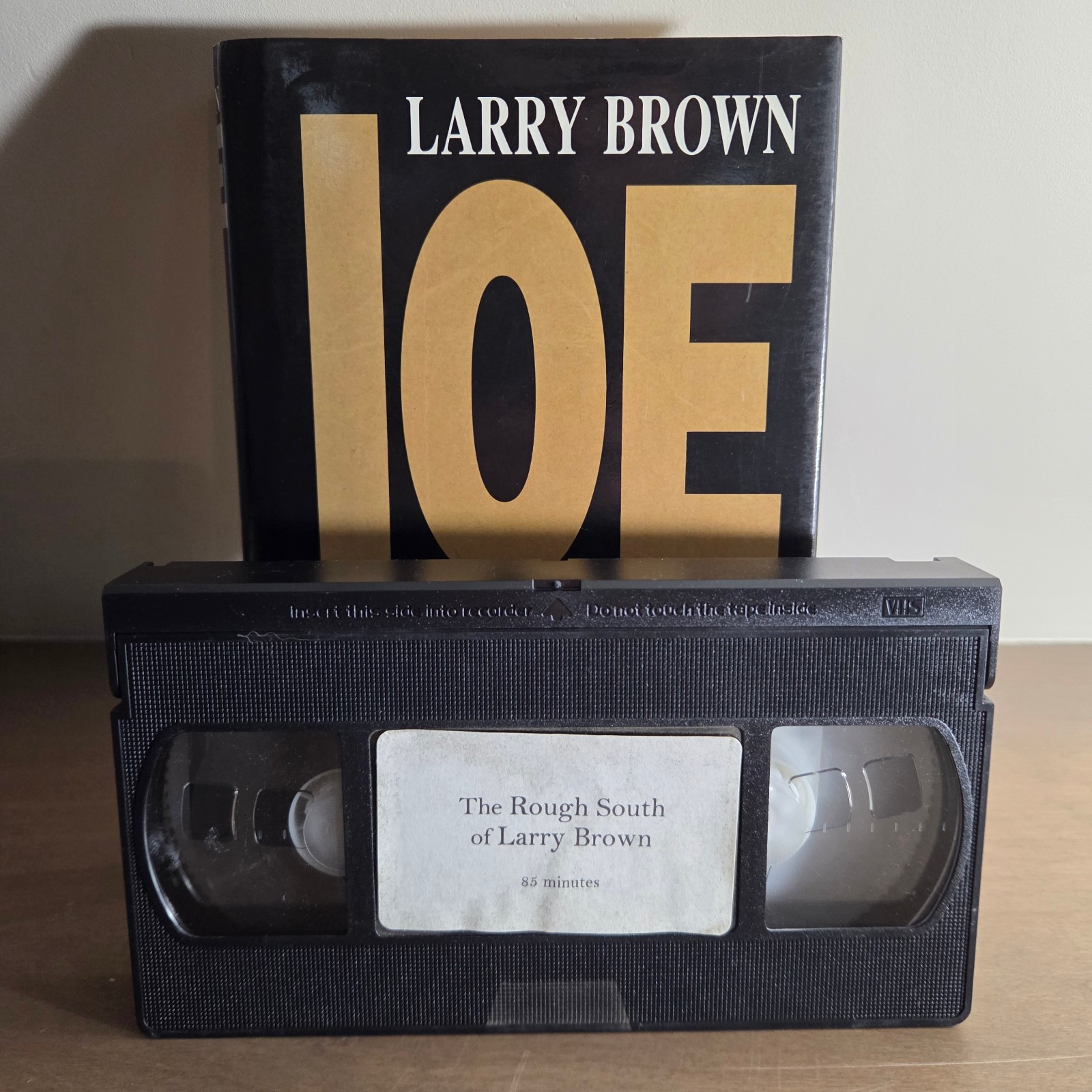 Larry Brown JOE Signed 1st/1st Inscribed + VHS Gary Hawkins Harry Crews