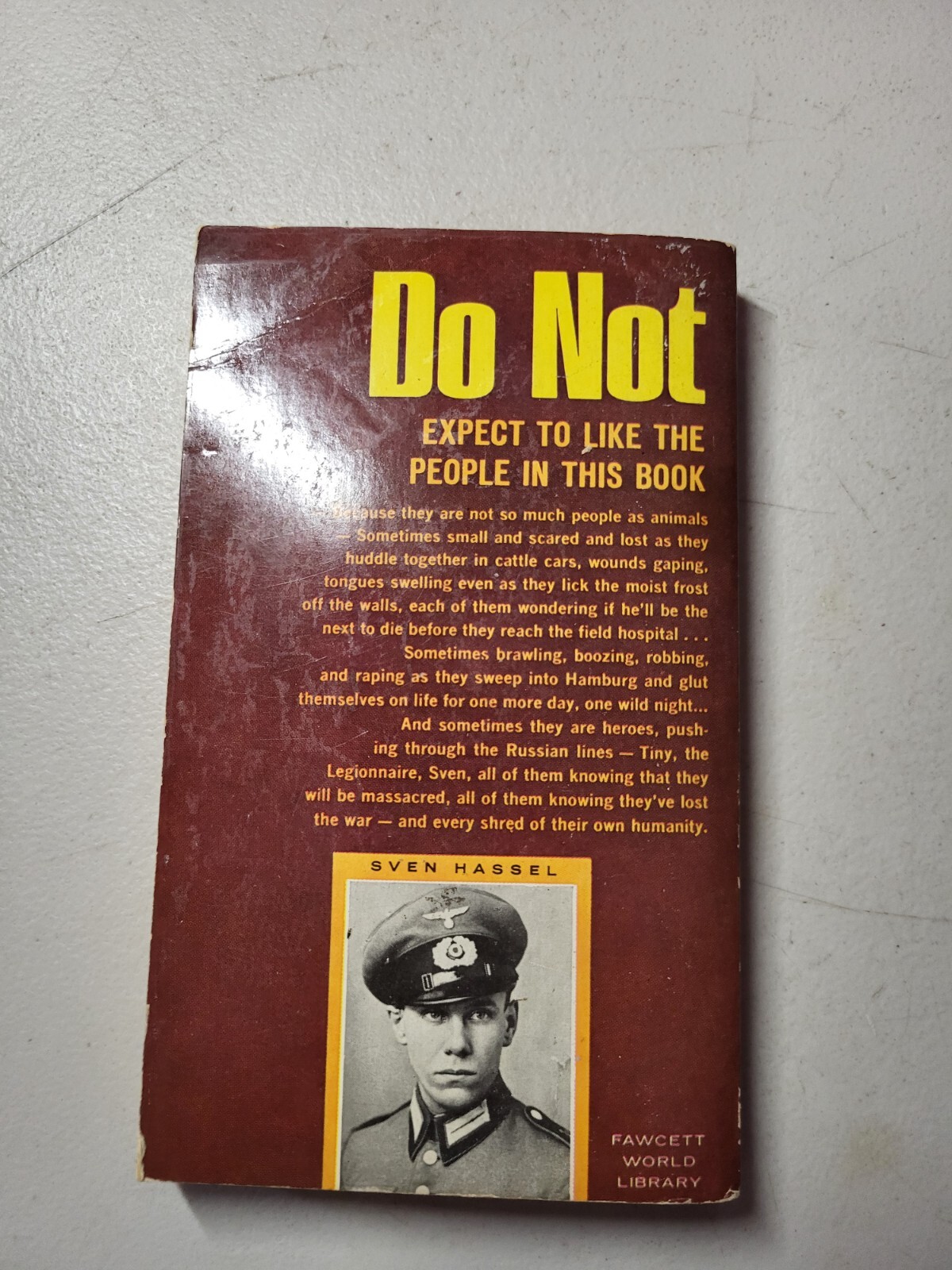 Comrades of War by Sven Hassel 1963 Fawcett Paperback R1368 Good Shape