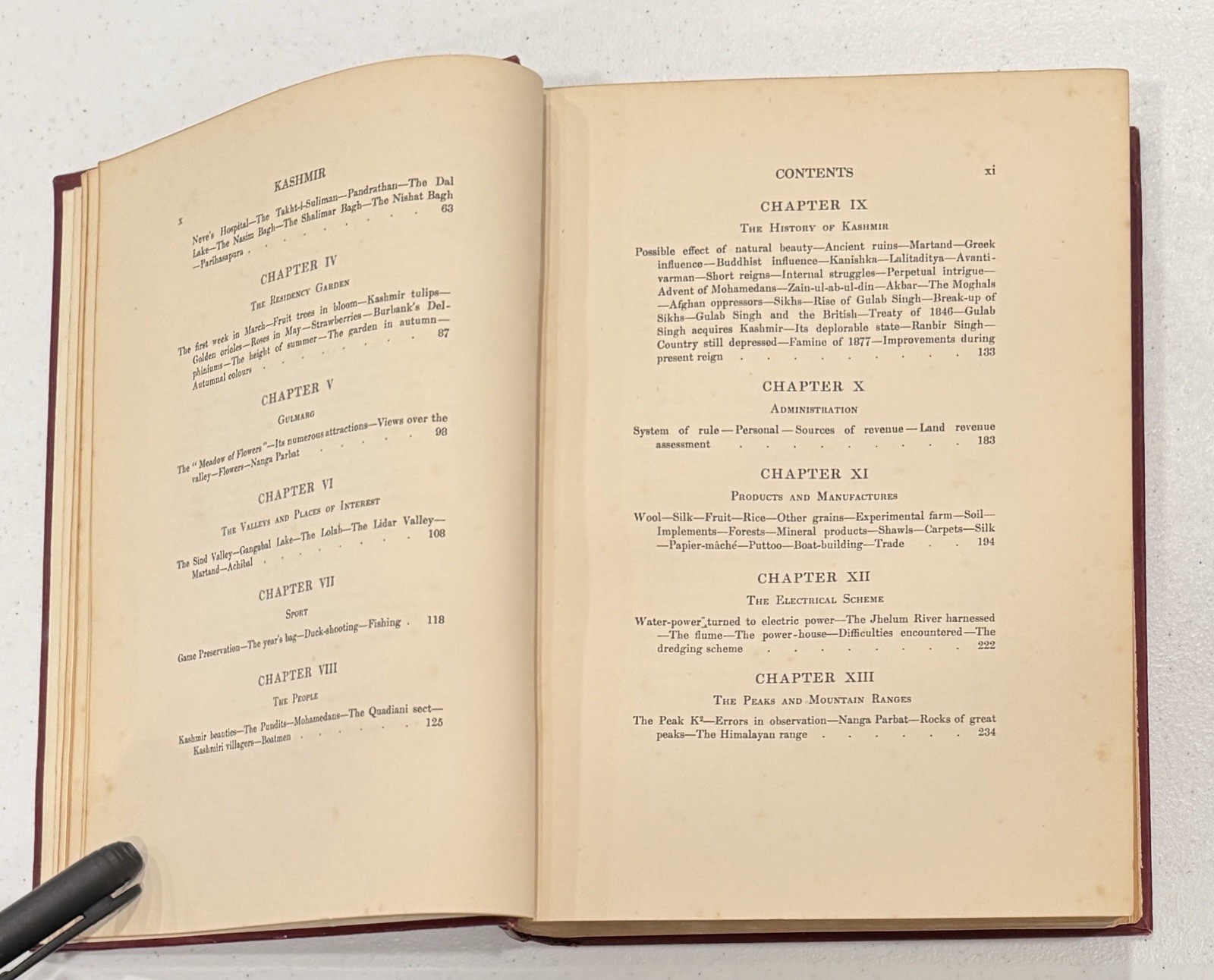 Kashmir Described by Sir Younghusband Paintings Molyneux 1st Edition & Printing