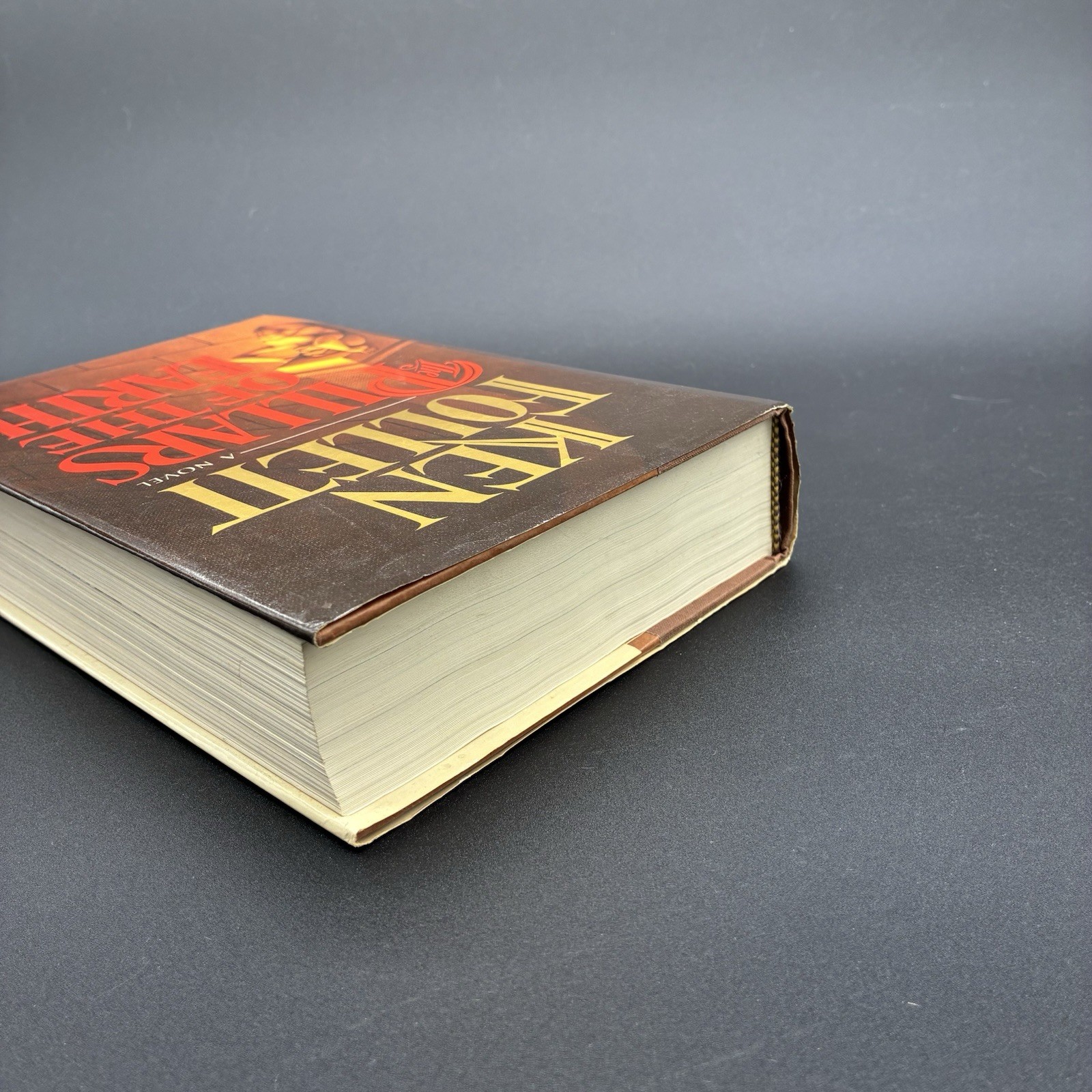 The Pillars of the Earth Ken Follett 1st Edition 1st Print HC DJ 1989