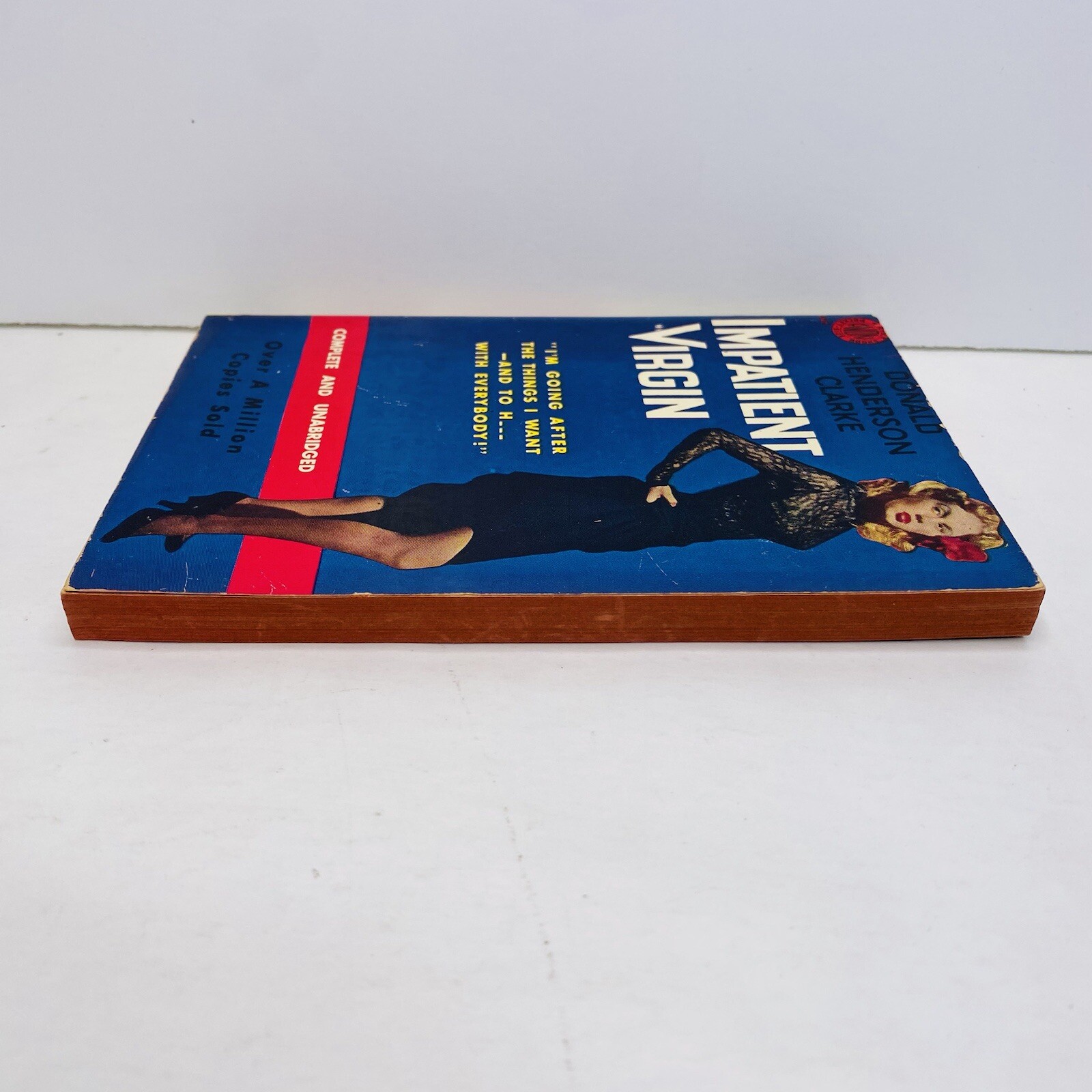 Donald Henderson Clarke Impatient Virgin 1931 Avon Vintage Pulp Sleaze Complete