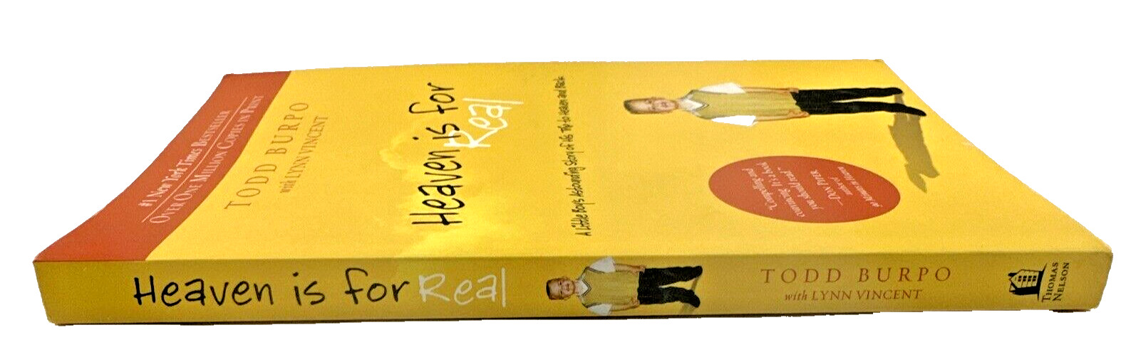 Heaven is for Real, Todd Burpo/Lynn Vincent, Paperback, 2010, used (BB1)