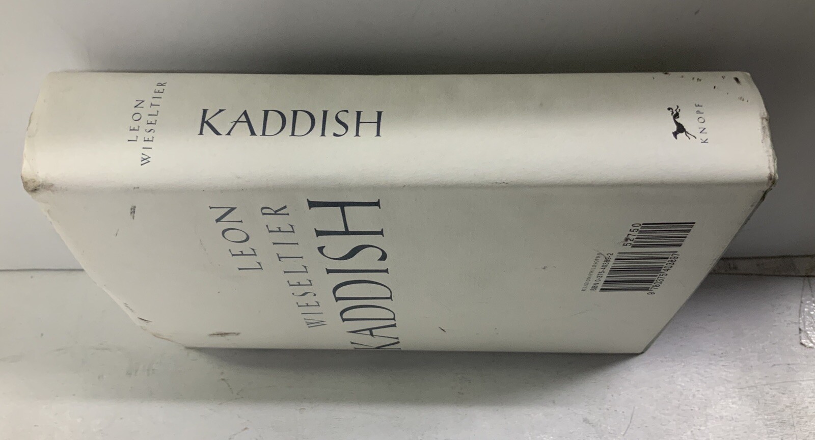 Kaddish 1998 Hardback Dust Jacket Leon Wieseltier PreownedBookCom