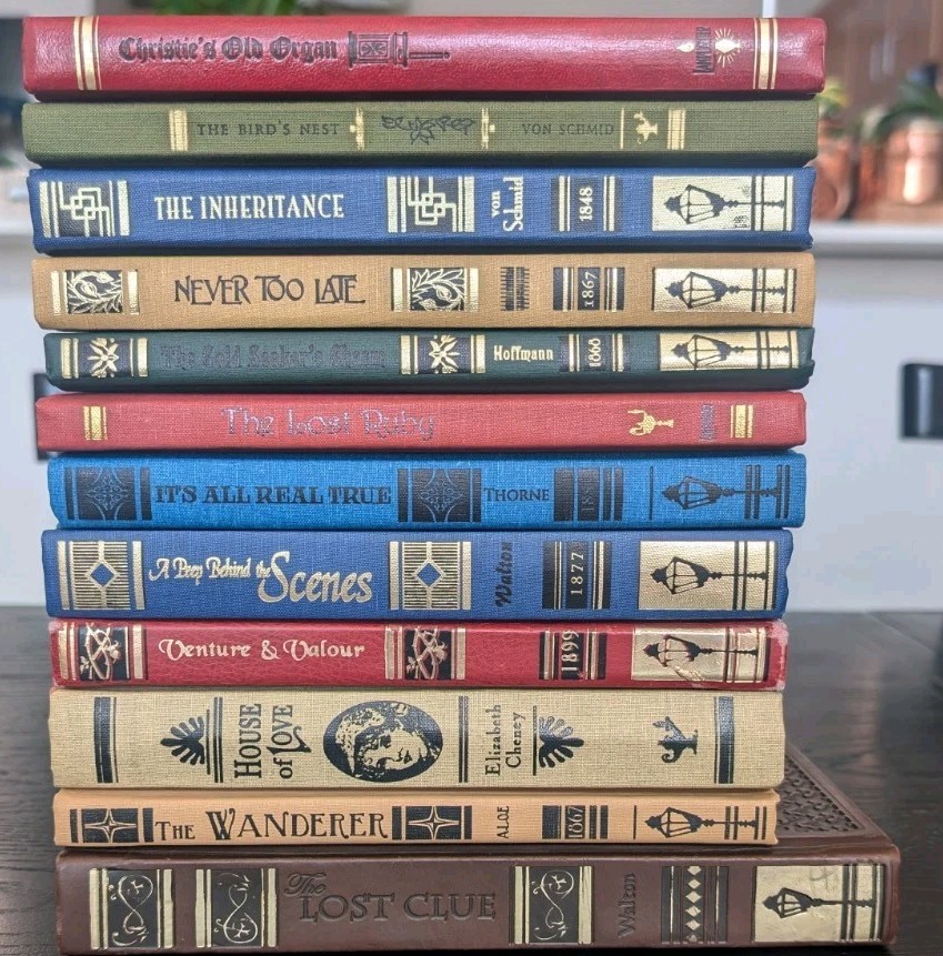 Lot 12 hardcover Lamplighter rare collector’s series books VG Condition