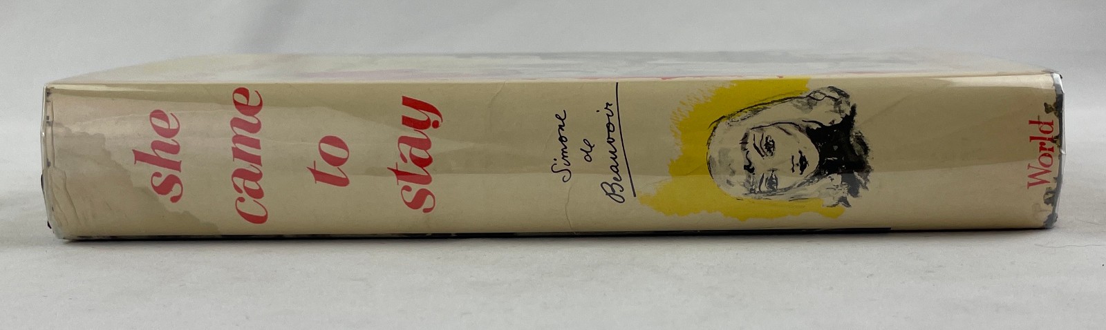 She Came to Stay, Simone de Beauvoir, 1954, 1st Edition Thus, HCDJ