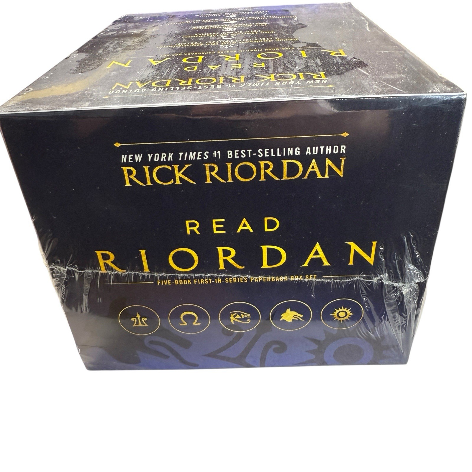 Read Riordan Rick Riordan Paperback Novel 5 Book Box Set Collection New Sealed