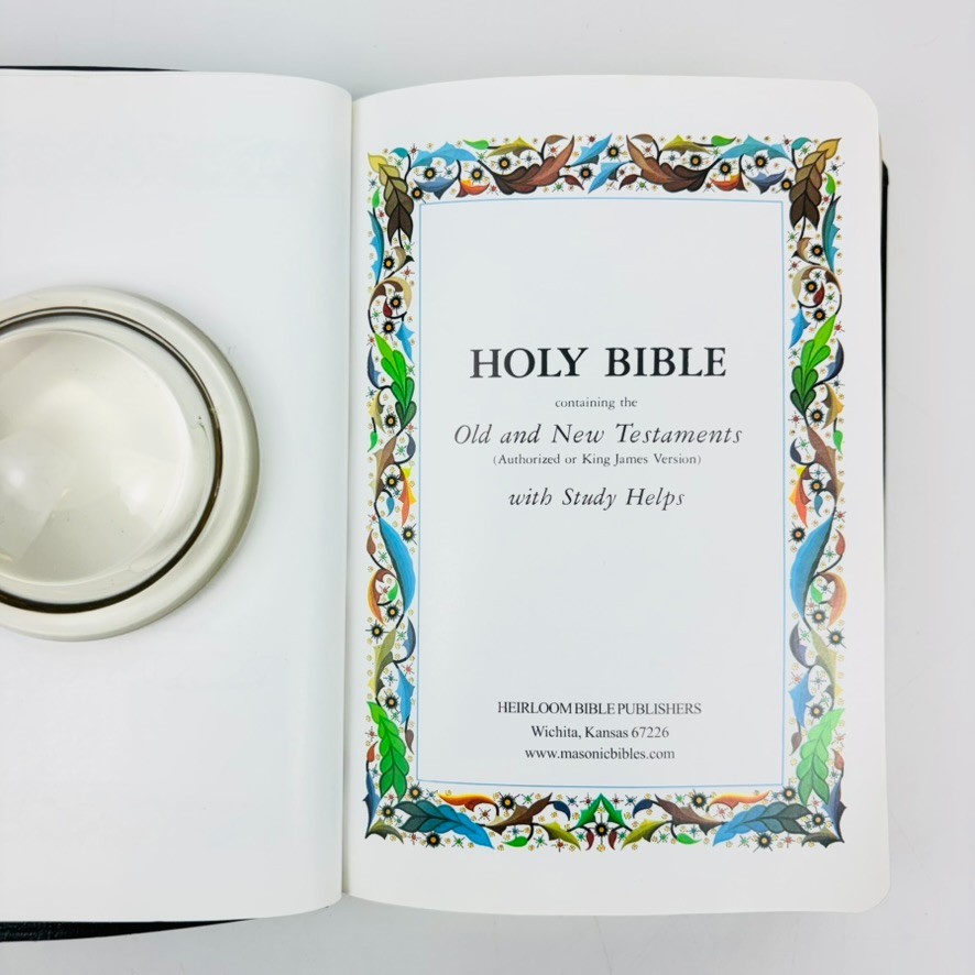 Freemasonry & the Holy Bible 1991 St John’s Lodge Boston MA Oldest Lodge America