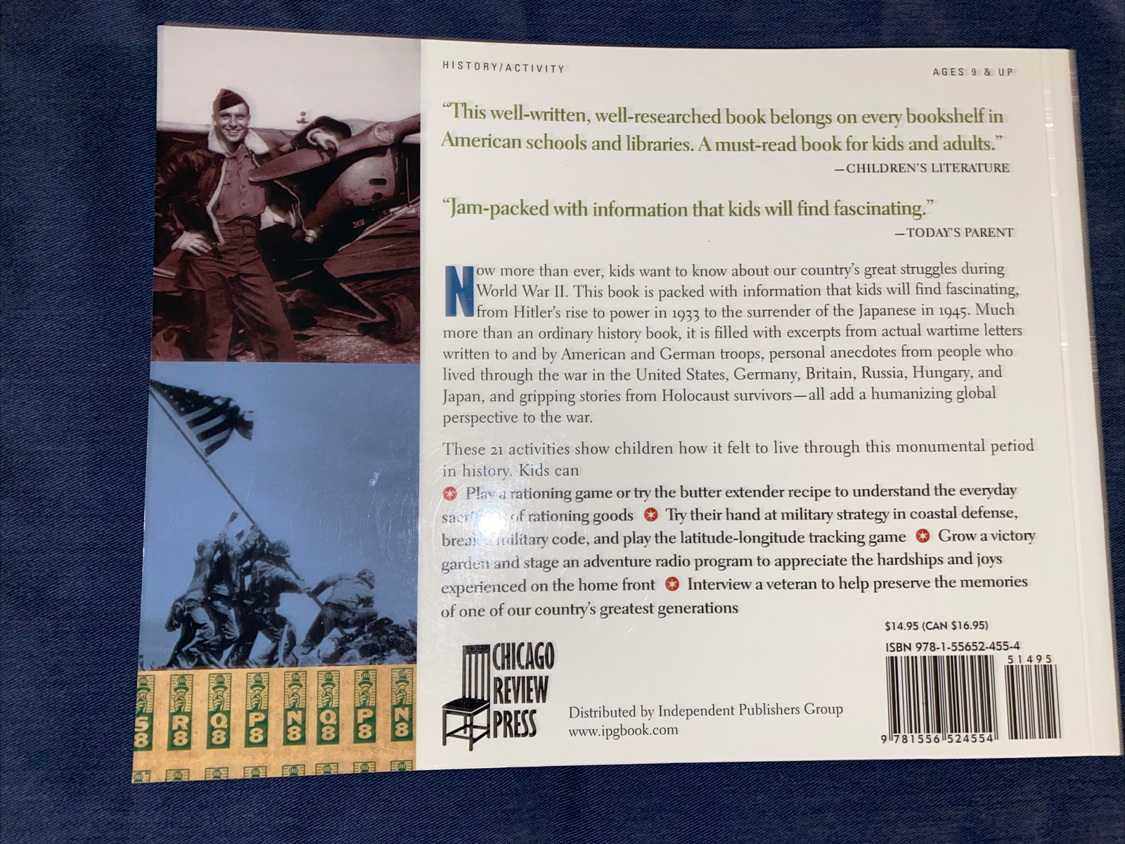 For Kids Ser.: World War II for Kids : A History with 21 Activities by…