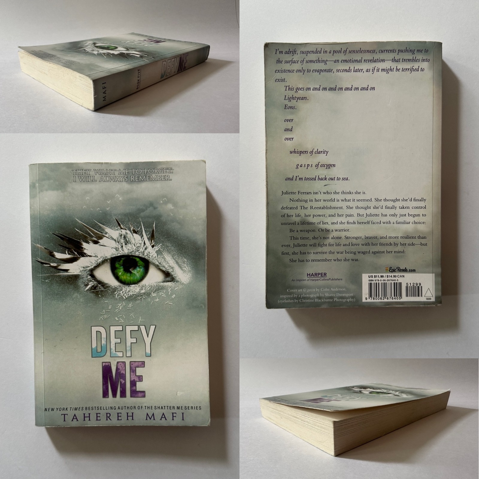 Tahereh Mafi SHATTER ME The Complete Collection – 9 Vol Trade Paperback Box Set