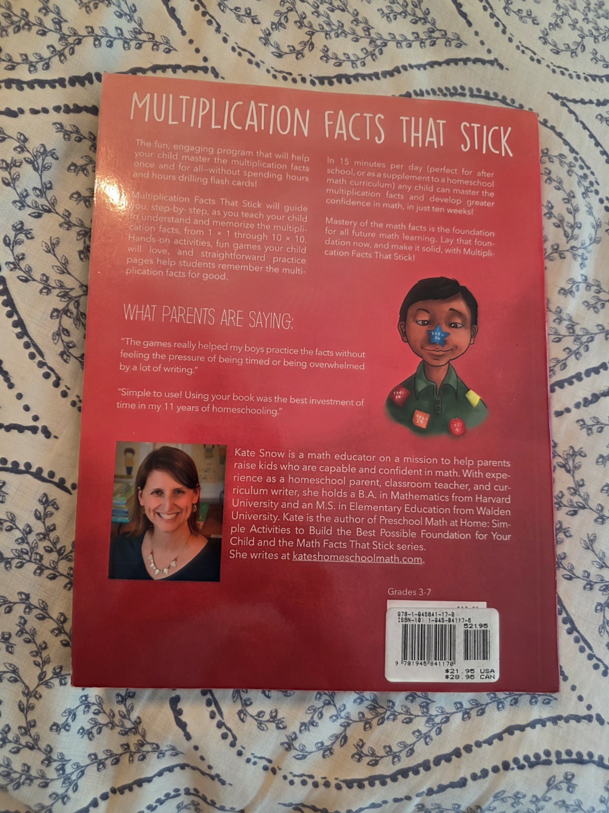 Multiplication Facts That Stick (BRAND NEW) Homeschool Well-trained Mind