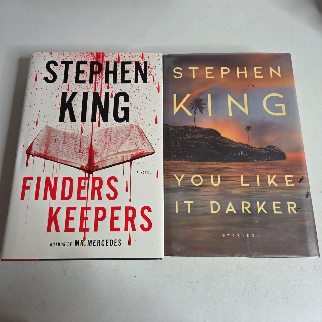 Stephen King 10 book lot Hardcover Misery Dark Half Tommyknockers Thinner More