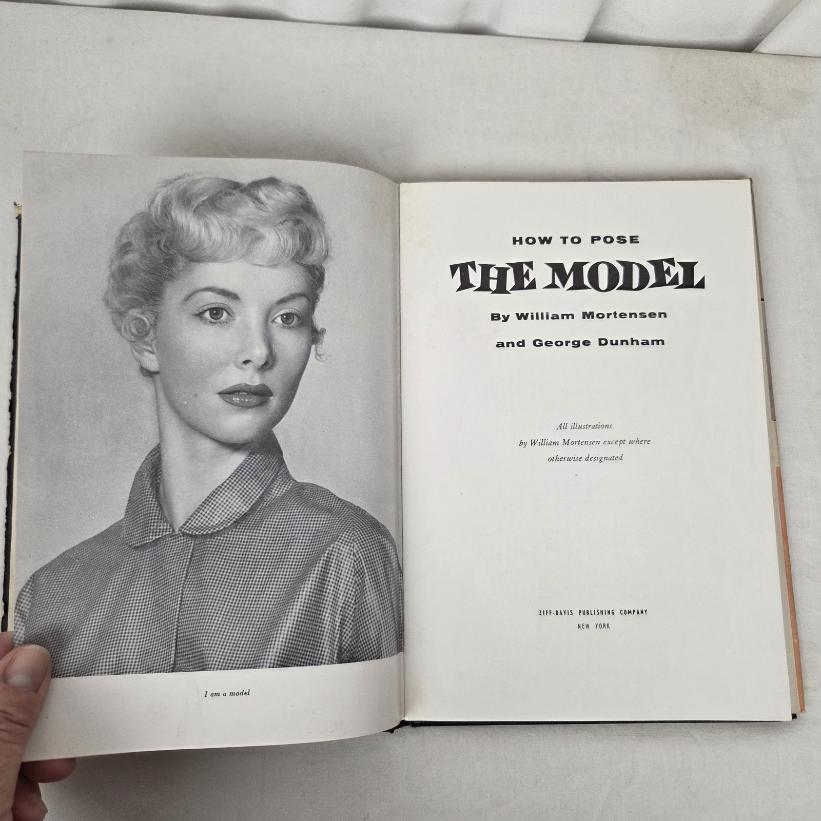 How to Pose the Model by William Mortensen and George Dunham Photography Book