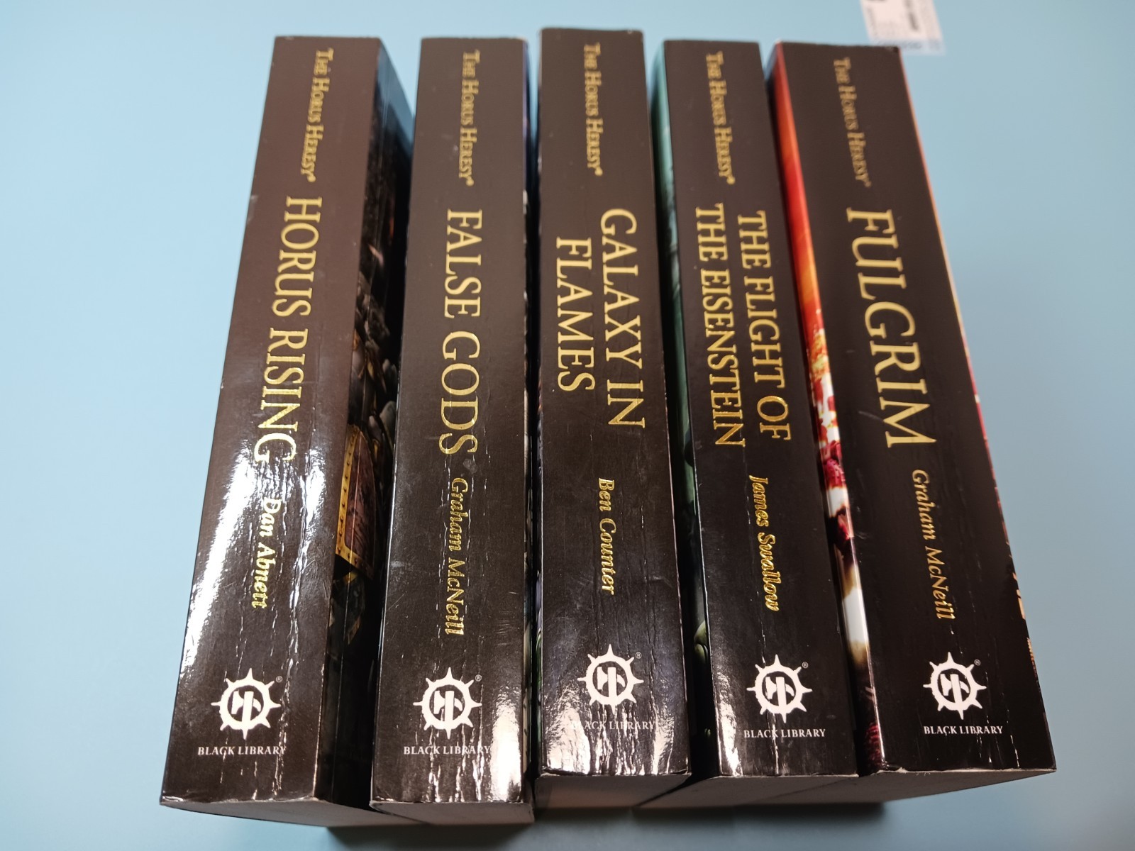 Warhammer 40K Horus Heresy Books 1-5 Reprints VGC
