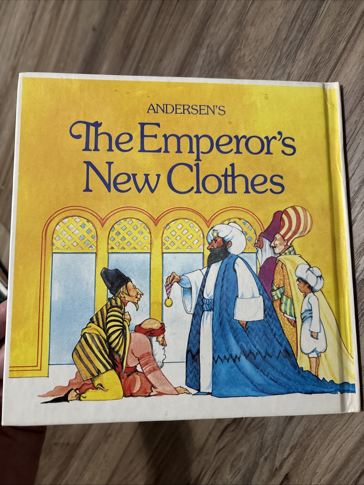 The Emperor’s New Clothes Vintage 1981 HC Book Illustrated By Anthony Rao