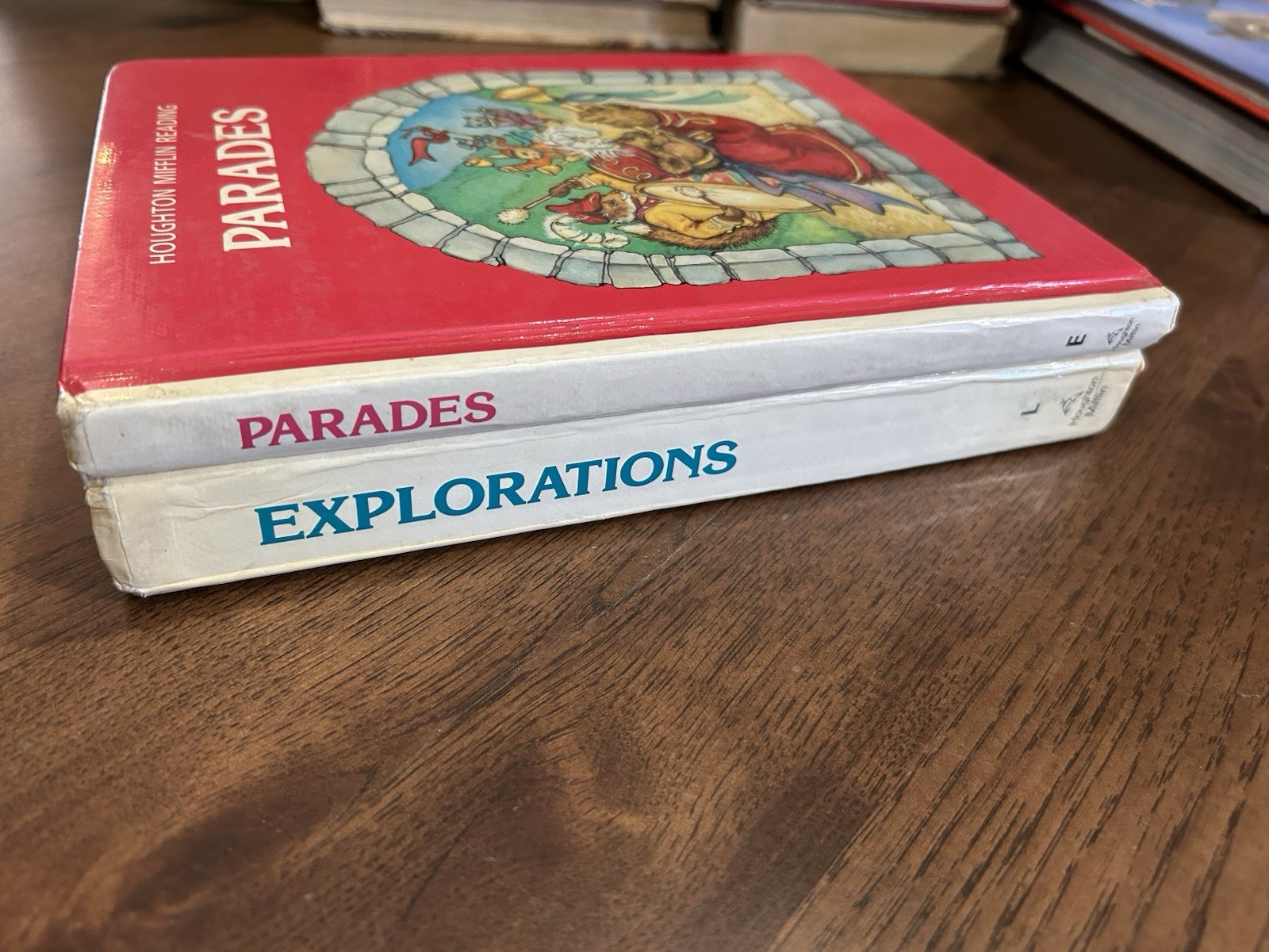 Parades & Explorations Homeschool Reading English HC Houghton Mifflin Vol E & L