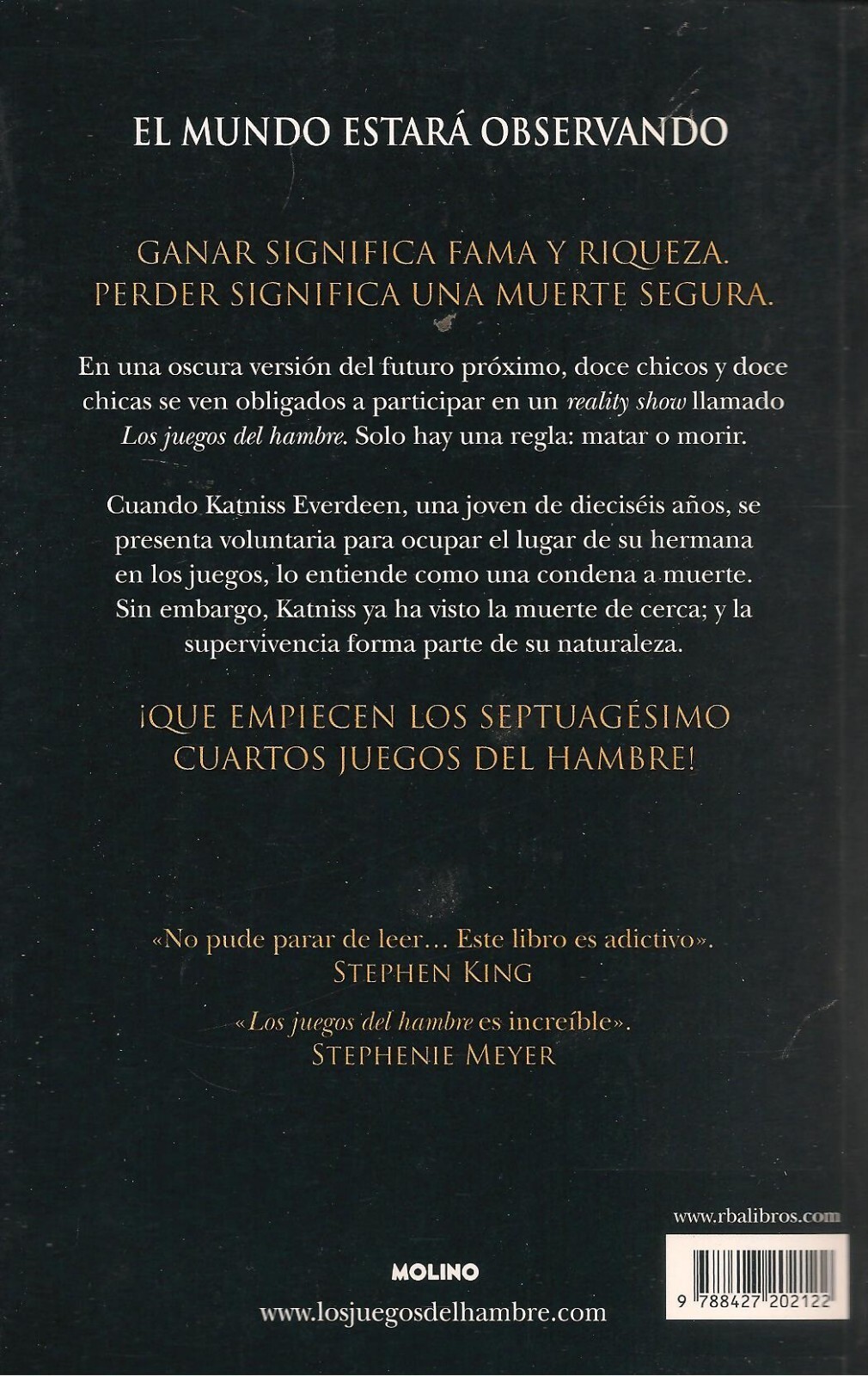 Los Juegos Del Hambre by Suzanne Collins (2012~Trade Paperback)
