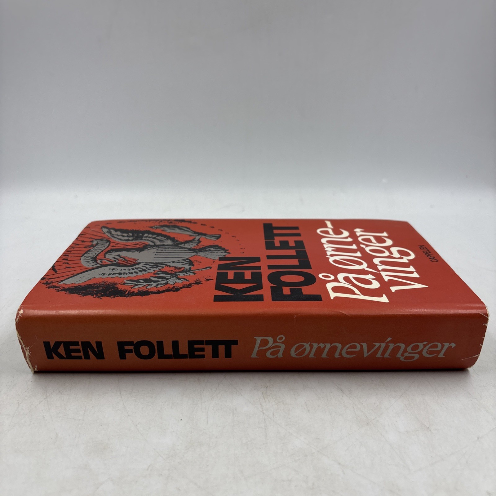 Pa orne Vinger Ken Follet – Hardcover HCDJ 1983