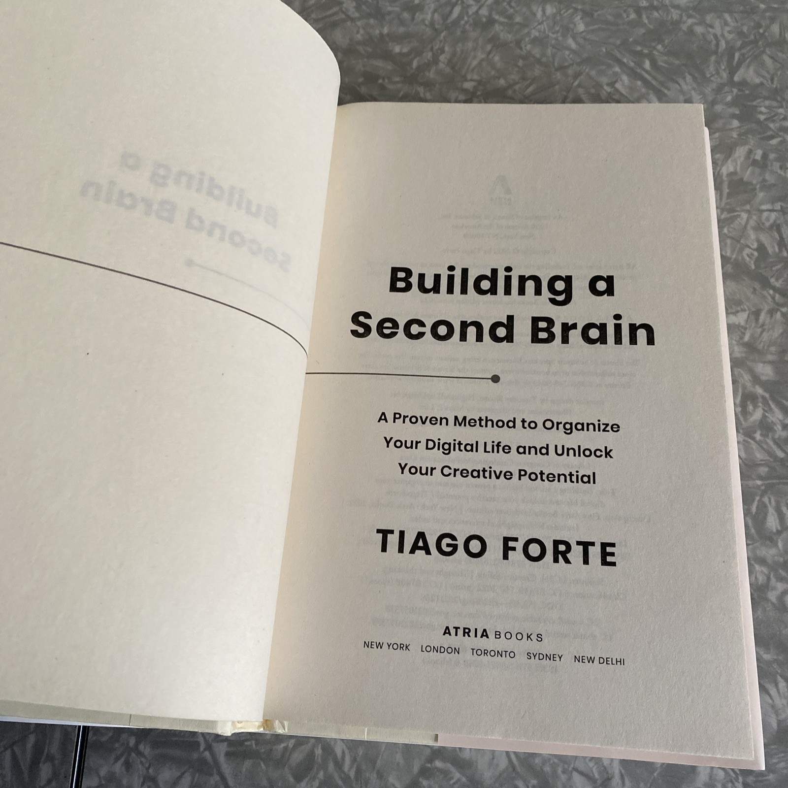 Building a Second Brain Proven Method to Organize Your Digital Life Tiago Forte