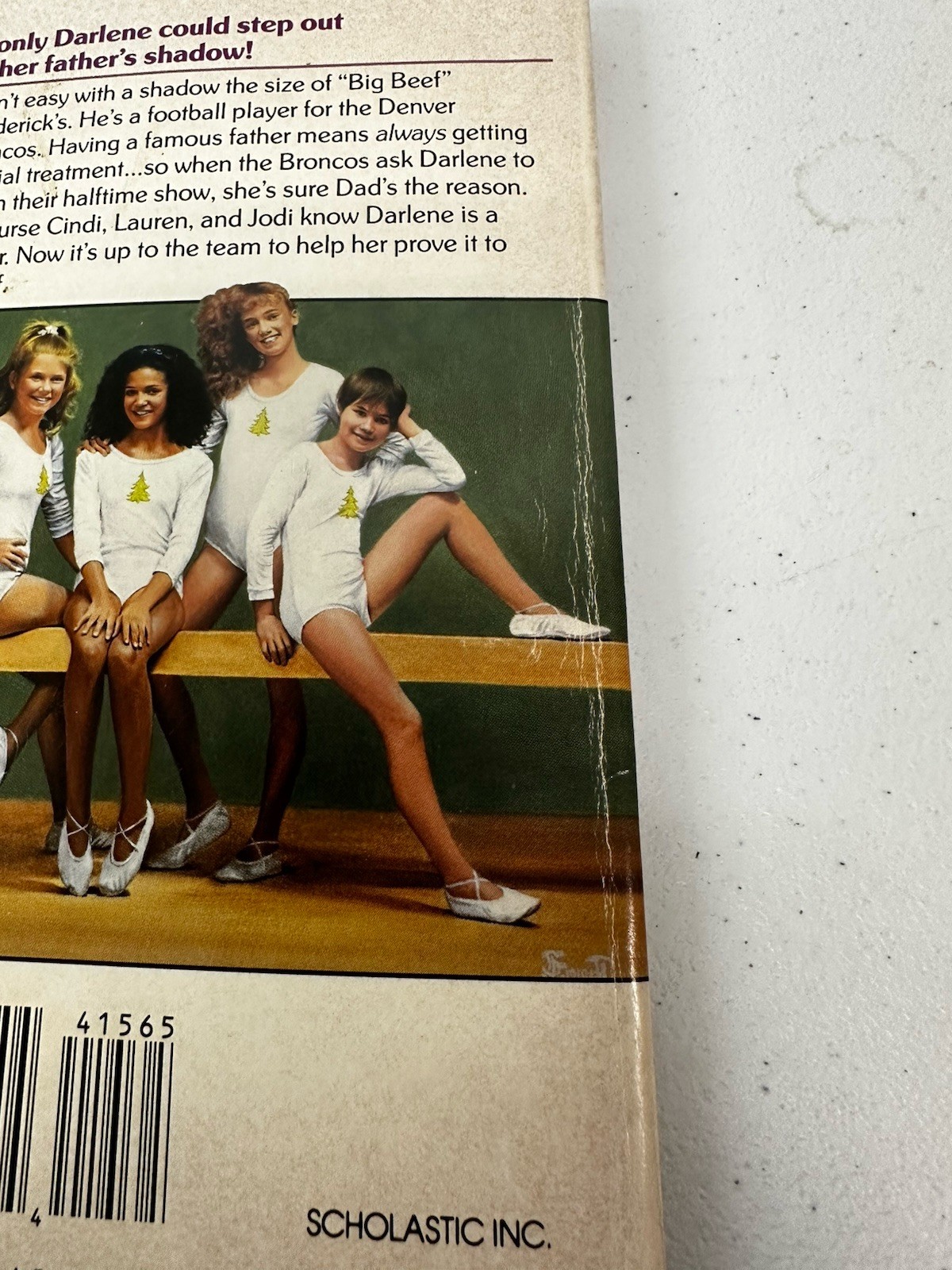 Vtg. The Gymnasts by Elizabeth Levy Lot of 5 Books #4,7,9,10, and 11 acceptable