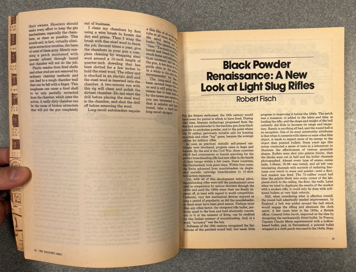 Shooter’s Bible 1982 Edition No. 73, Illustrated Stoeger Arms Co. Firearm Guide