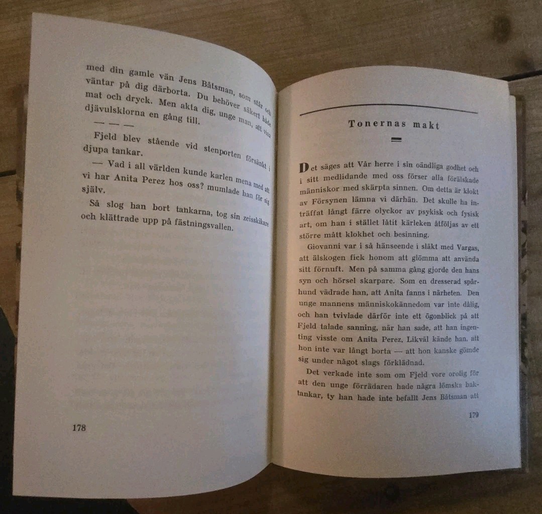 Hogfjallets Herre By Cyre Richter Frich Copywright 1933 1st Edition Sweedish Ed.