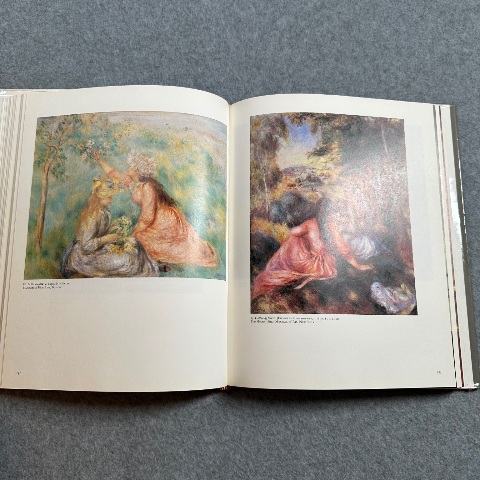 Renoir 1981 Harry N. Abrams Art Book Exhibition Catalog Illustrated