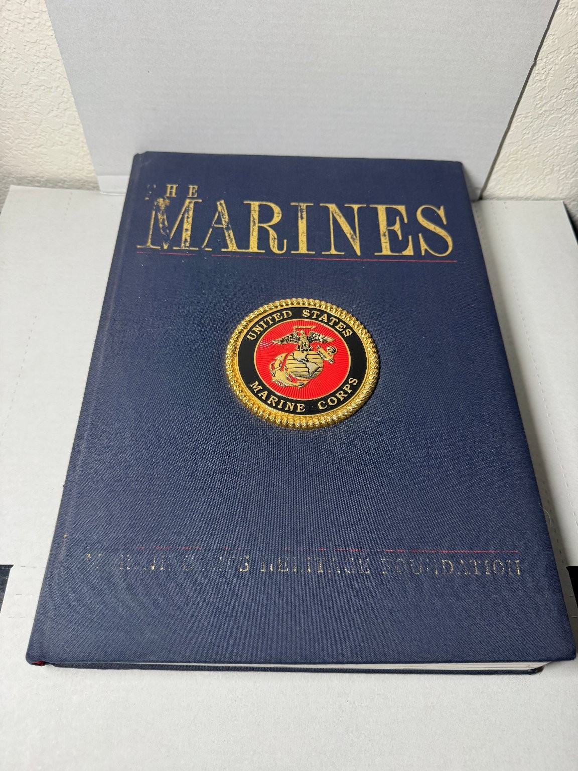 THE MARINES US Marine Corps Heritage Foundation Hardcover Military History Book