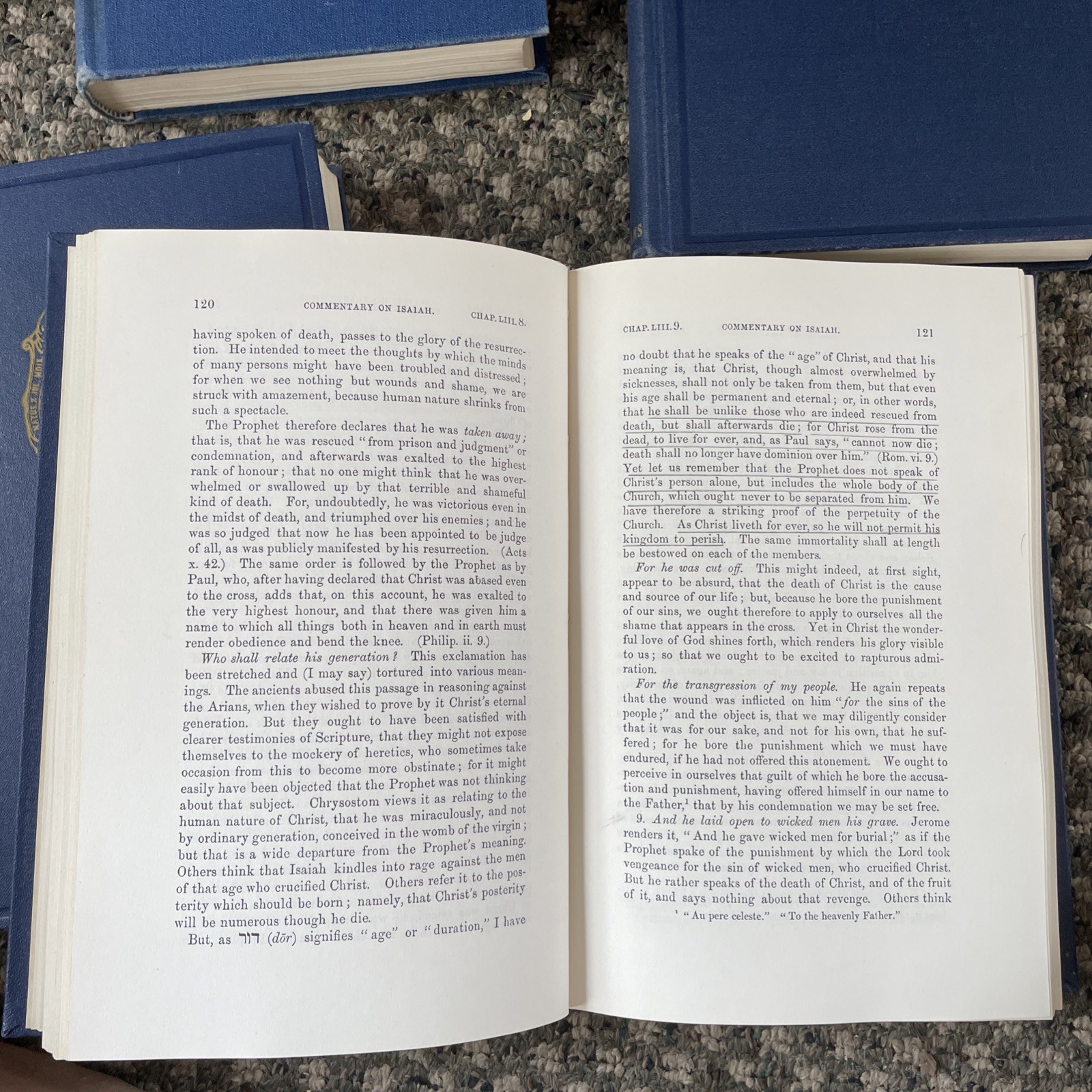 Calvin’s Commentary on Isaiah 4 Volume Set Eerdmans Hardback