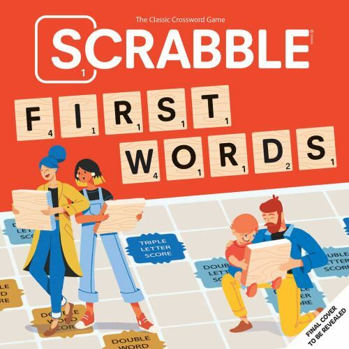 Scrabble: First Words: (Interactive Books for Kids Ages 0+, First Words Board…