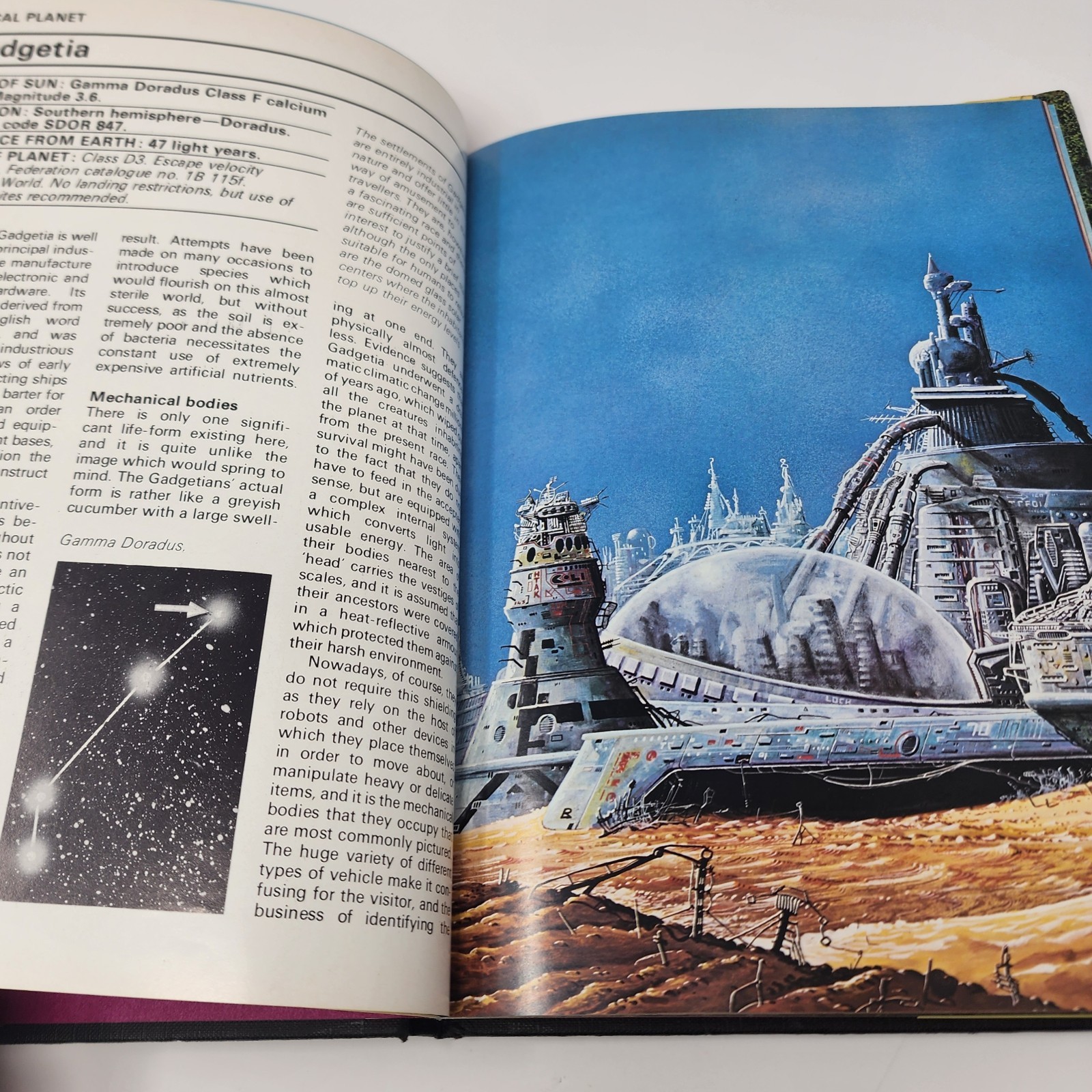 Aliens in Space Steven Caldwell 1979 Hardcover Galactic Encounters Crescent Book