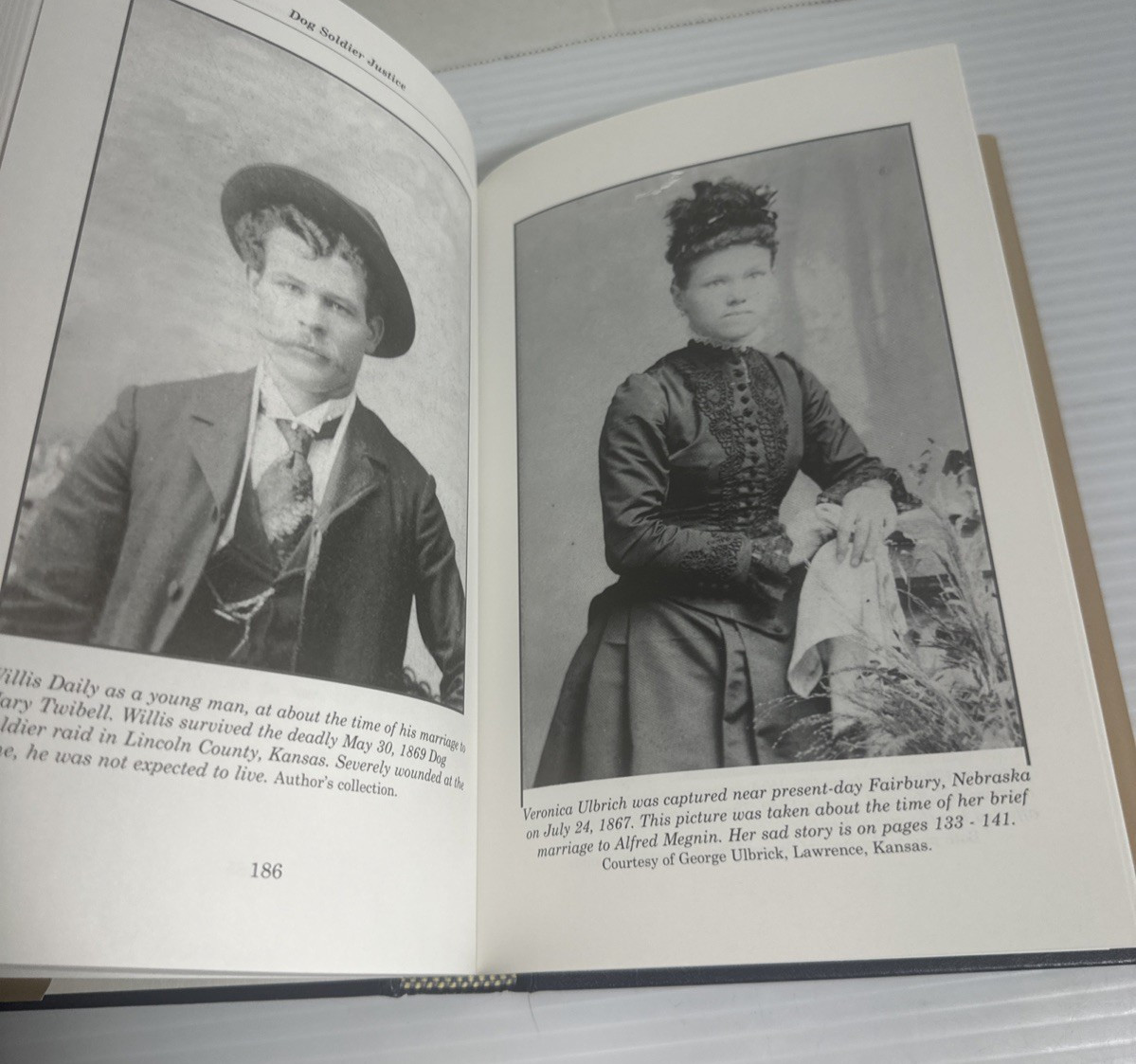 Dog Soldier Justice Ordeal Susanna Alderdice Kansas Indian War SIGNED Broome