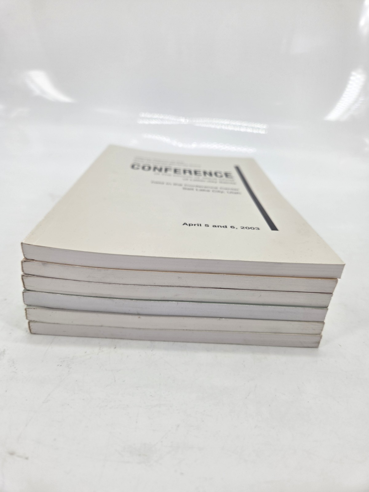 LDS Lot 6 Mormon Semi Annual General Conference Reports 1990’s 2000’s
