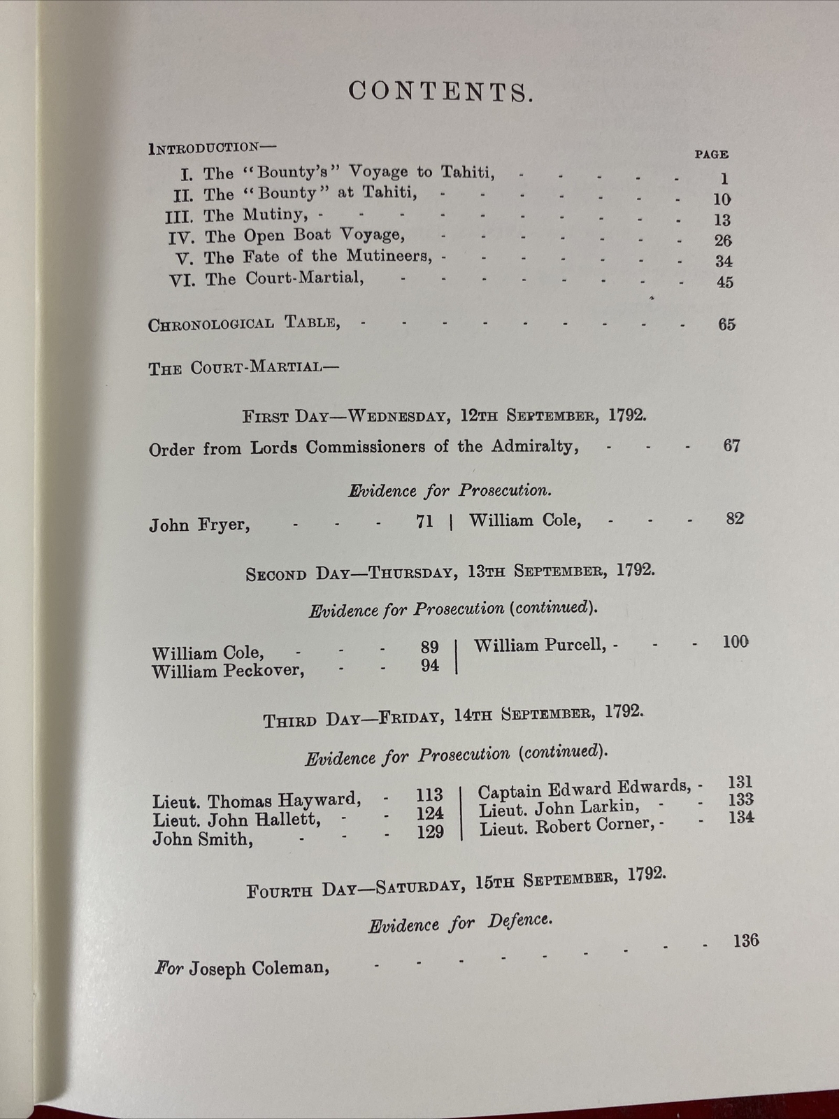 The Court-Martial of the Bounty Mutineers, Owen Rutter ~ Notable Trials Library