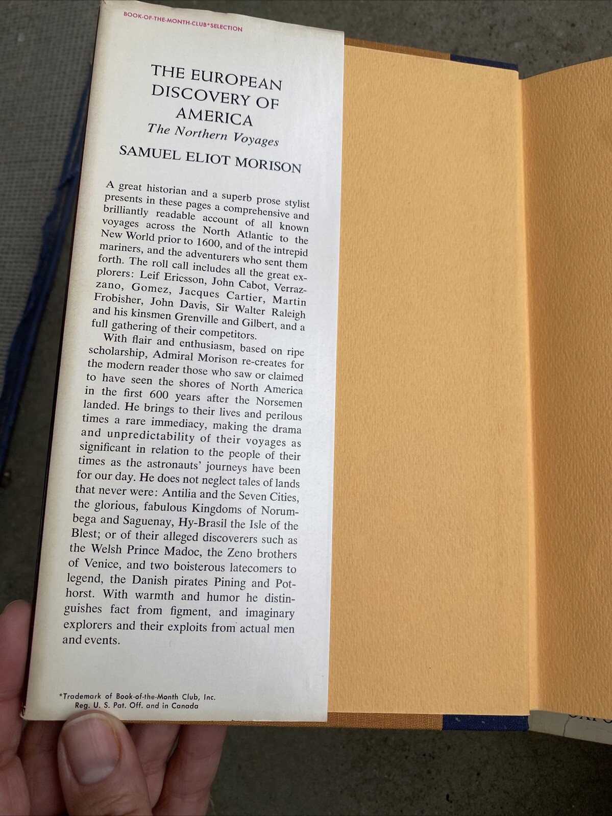 SAMUEL ELIOT MORISON: THE EUROPEAN DISCOVERY OF AMERICA – 2 vols HC/DJ