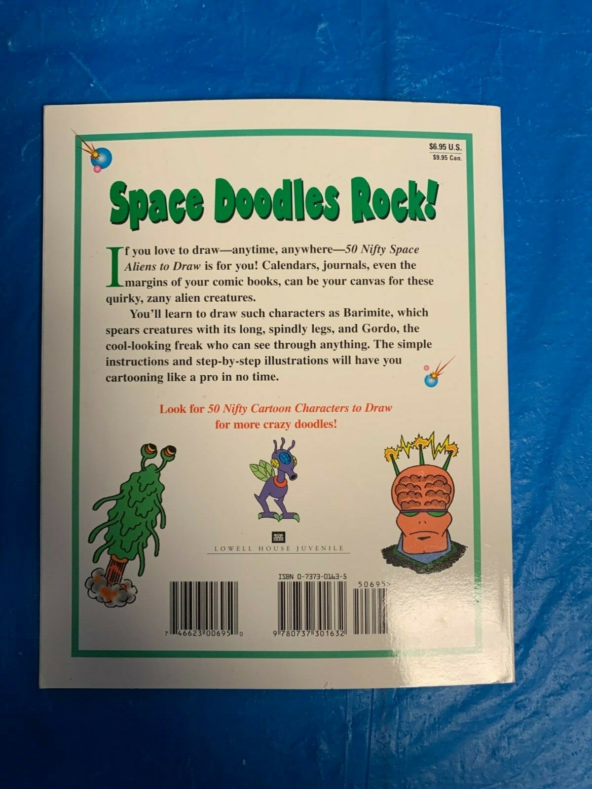 Drawing Books – Nifty Space Aliens/Nifty Cartoon Characters &Alien Fantasies – 3