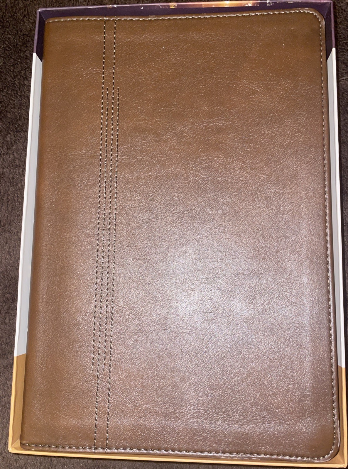 CSB Restoration Bible, Brown Leather-touch: Thumb-indexed