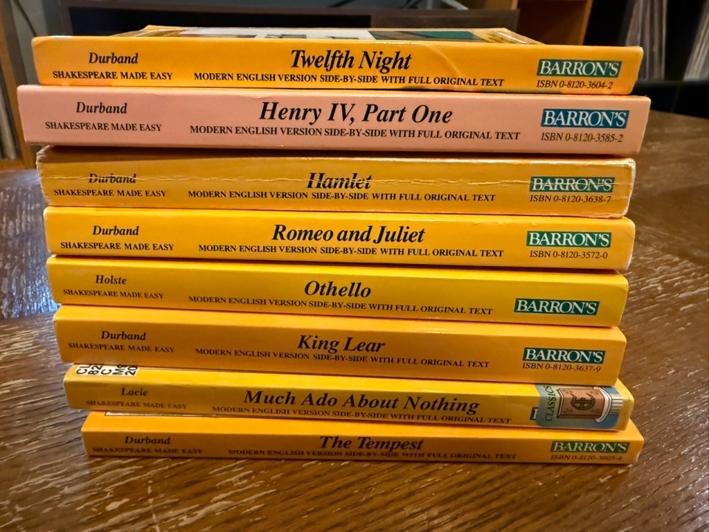 Shakespeare Made Easy Lot of 8 Modern English Paperback KING LEAR MACBETH HAMLET