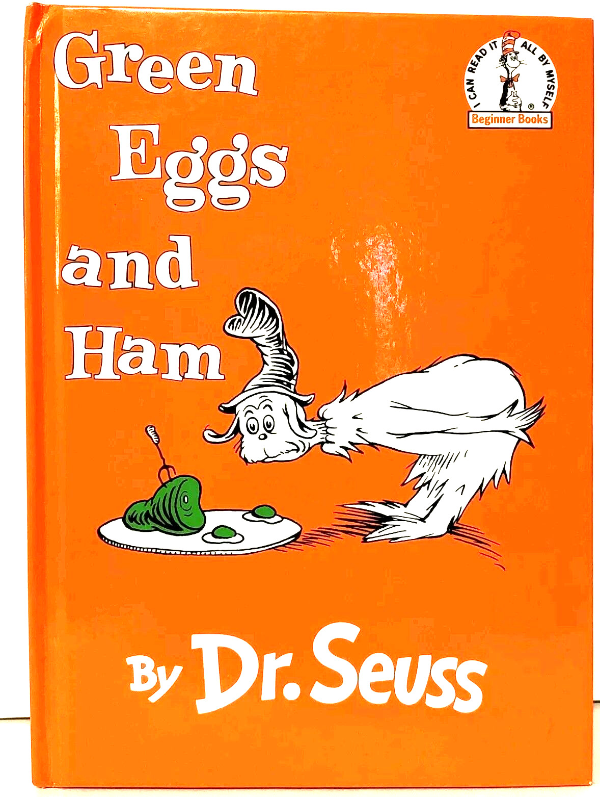 Dr. Seuss – Green Eggs and Ham – Vintage 1988 Print – I can Read Myself Book HC