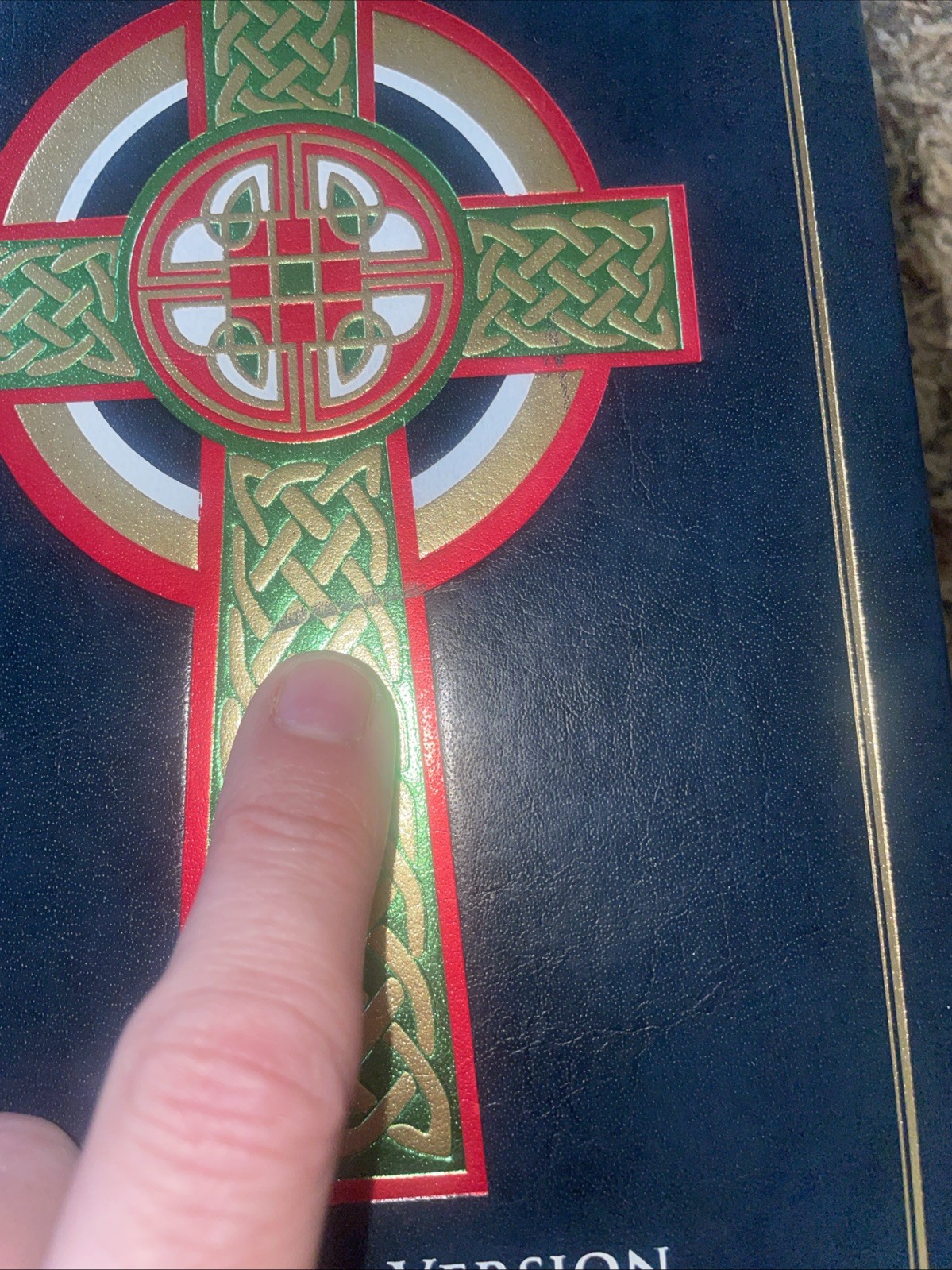 THE HOLY BIBLE King James Version Book KJV Canterbury Classics Leather Bound HC
