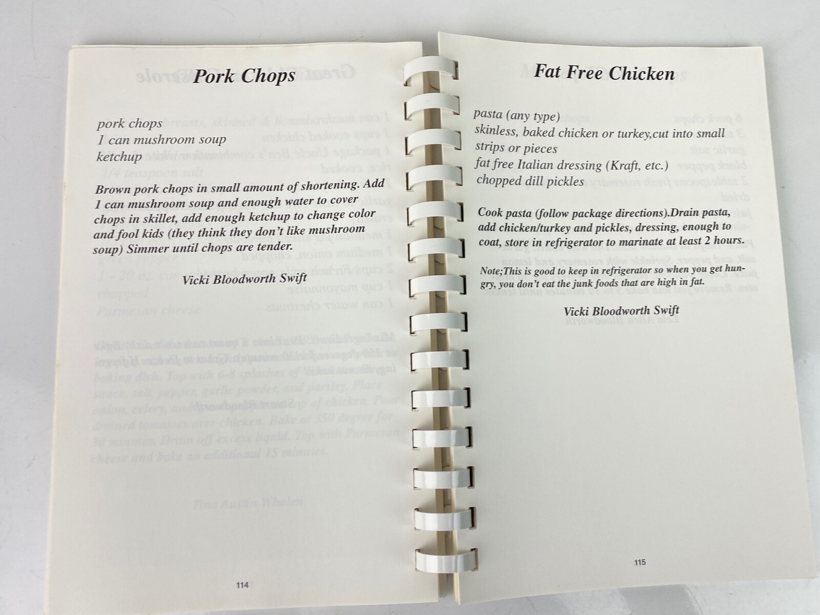 Cherished Recipes from ‘The Farm’ by Christine Austin 1997 Paperback Signed