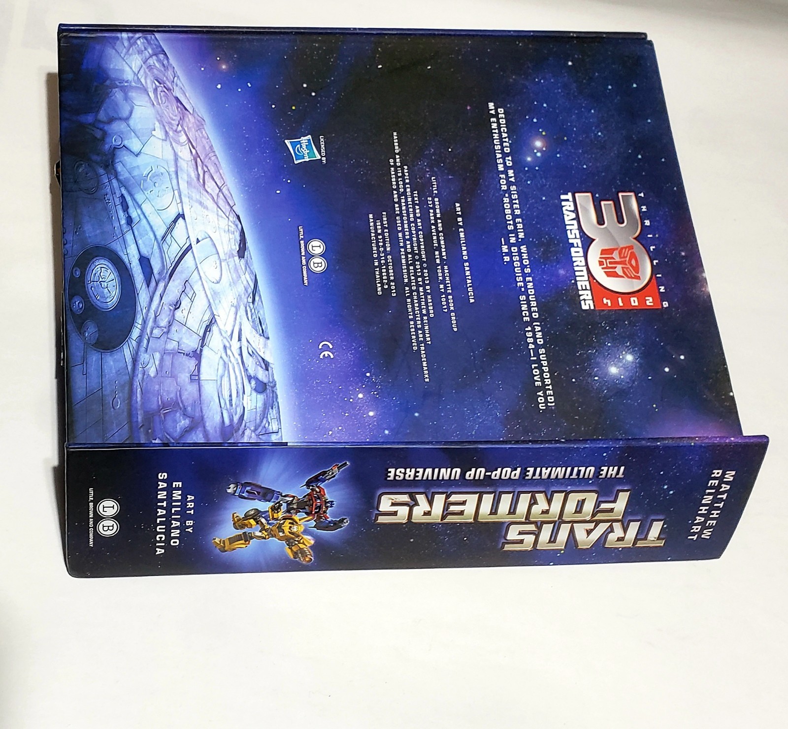 Transformers The Ultimate Pop-Up Universe Matthew Reinhart 2014 Book