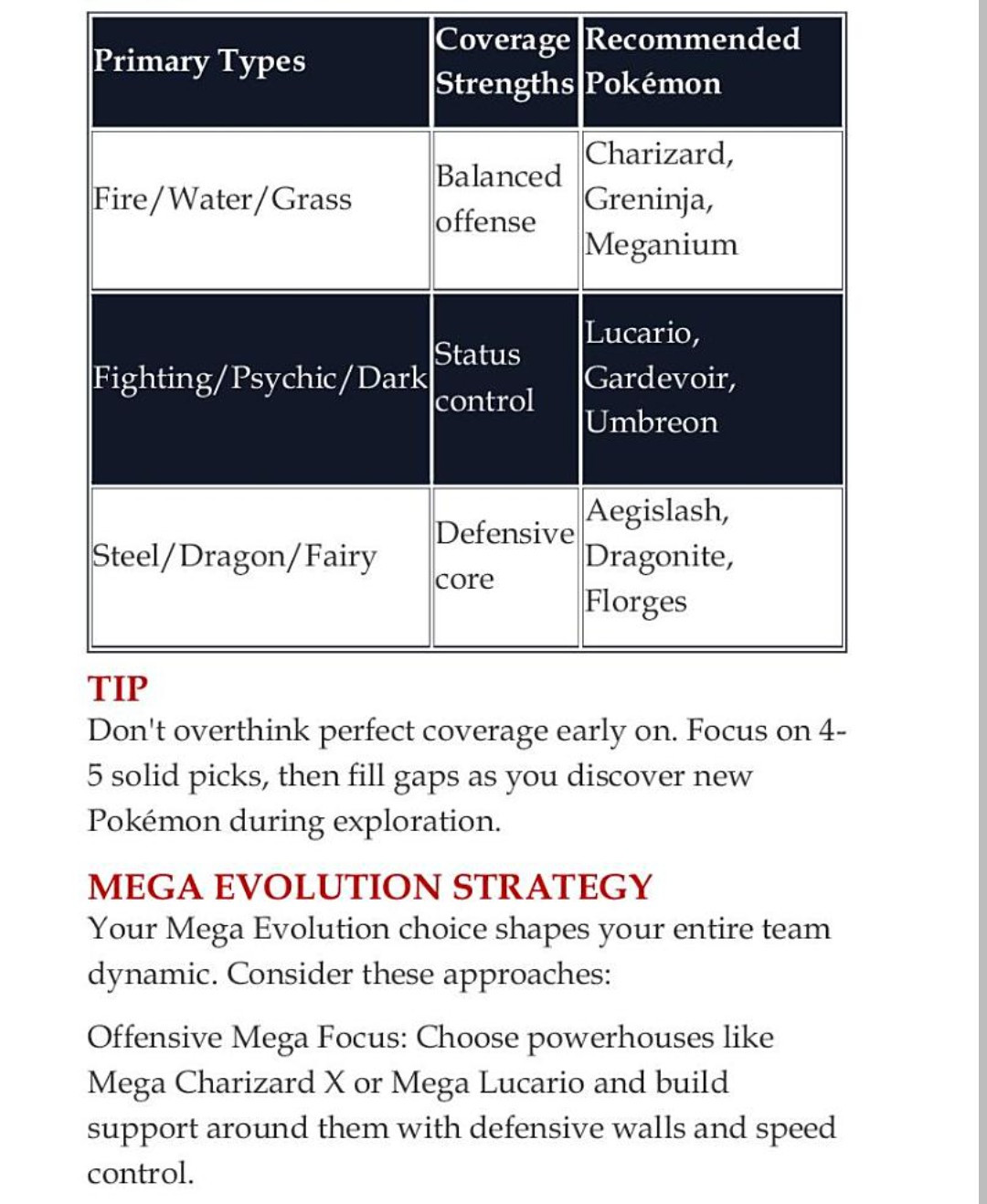 Pokemon Legends: Z-A – Strategy Guide