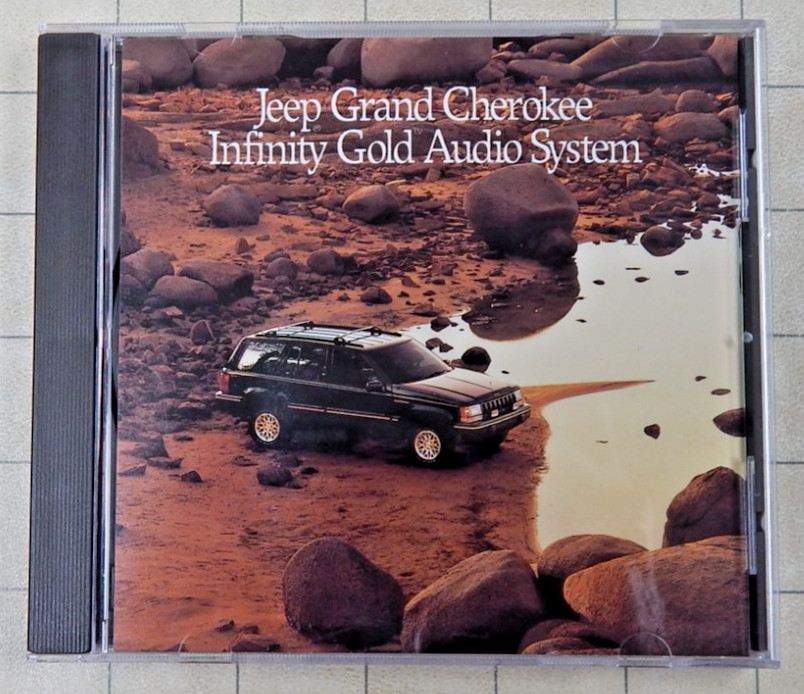 JEEP GRAND CHEROKEE INFINITY GOLD AUDIO SYSTEM CD – New