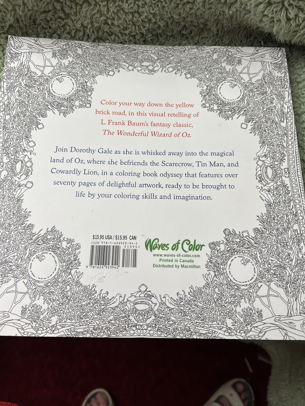 Color the Classics: Wizard of Oz, Lee, Jae-Eun, Excellent Book