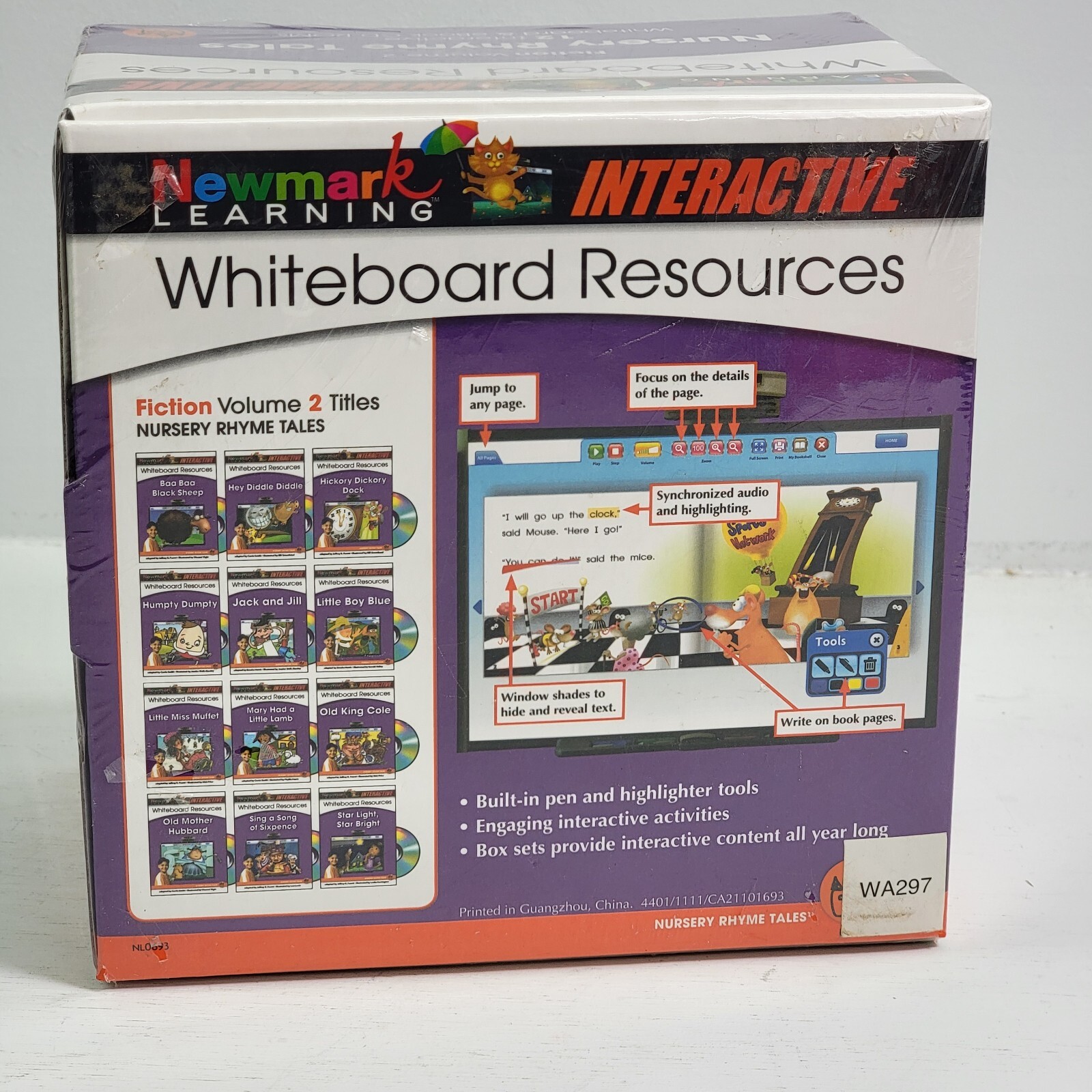 Learning Interactive Whiteboard Resources CD-ROMs Fiction Volume 2 Nursery Rhyme