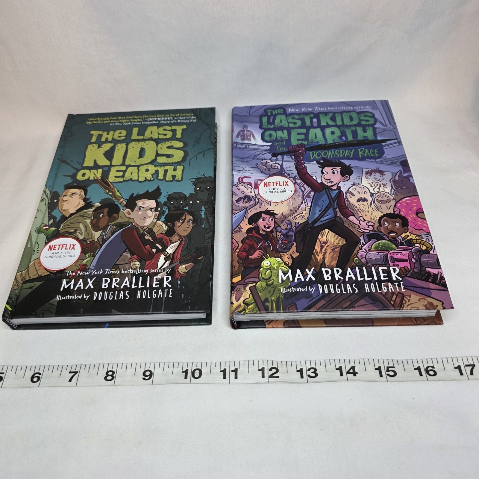 The Last Kids on Earth series 1-7 set Max Brallier Zombies 1 2 3 4 5 6 7 HC lot