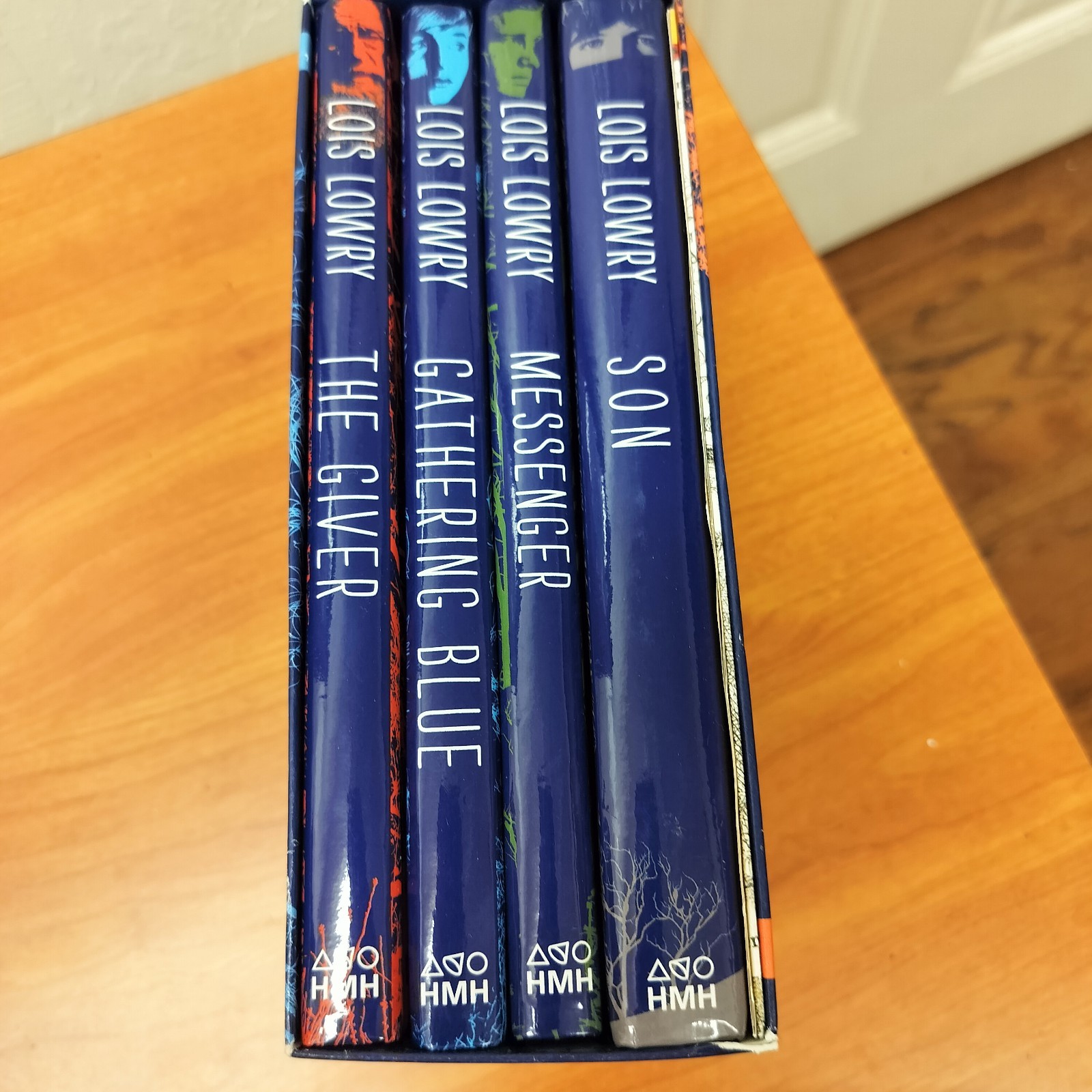 The Giver Quartet Boxed Set By Lois Lowry 4 Hardback Book Box Set With Map