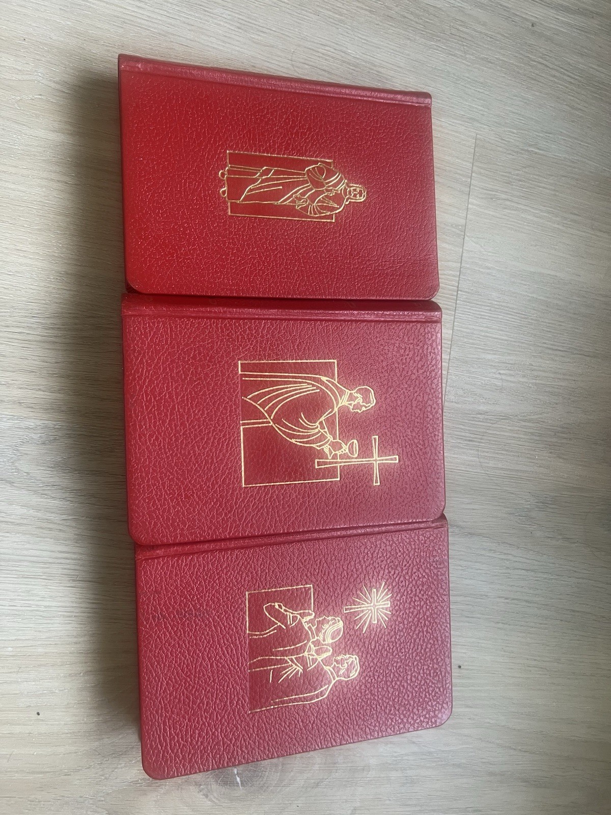The Catholic Press Library of Catholic Devotion 3-Book Set Illustrated 1959-61